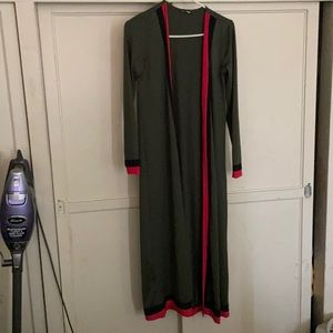 Red and green fashionova 3 piece matching set.